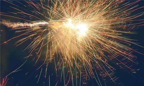 微信烟花背景图片2021最火爆图2