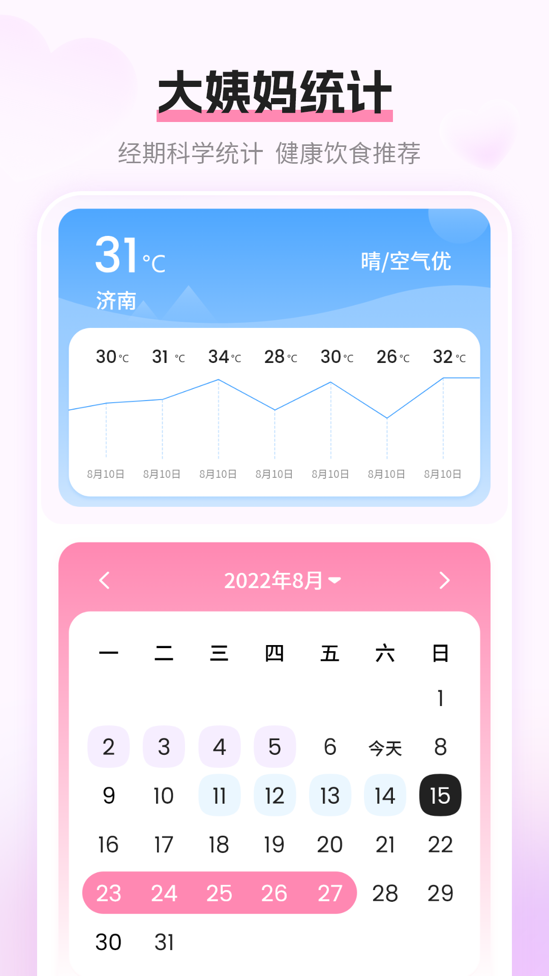 姨妈月经期记录app手机版下载  v4.0图3