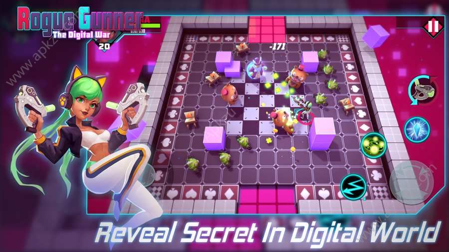 侠盗炮手像素射击游戏下载(Rogue Gunner) v1.0.7图2