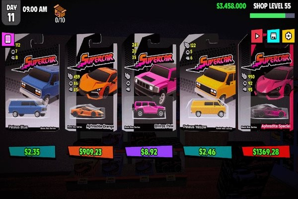 超级跑车收藏模拟器中文版图1