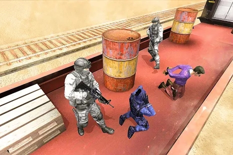 火车劫匪美国警察火车抢劫模拟游戏图4