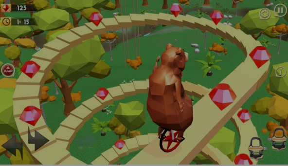 独轮车骑行游戏安卓中文版（One Wheel Cycle Simulator ）  v1.0图3