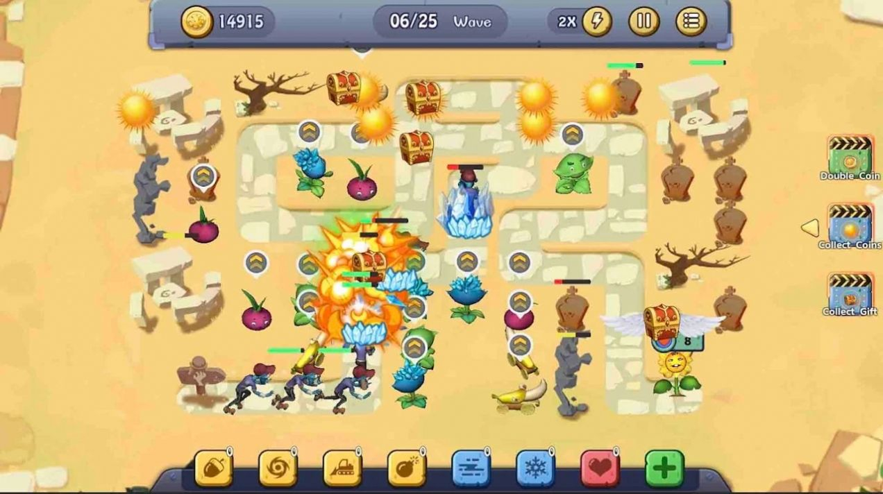 僵尸大作战全军出击游戏安卓版图2