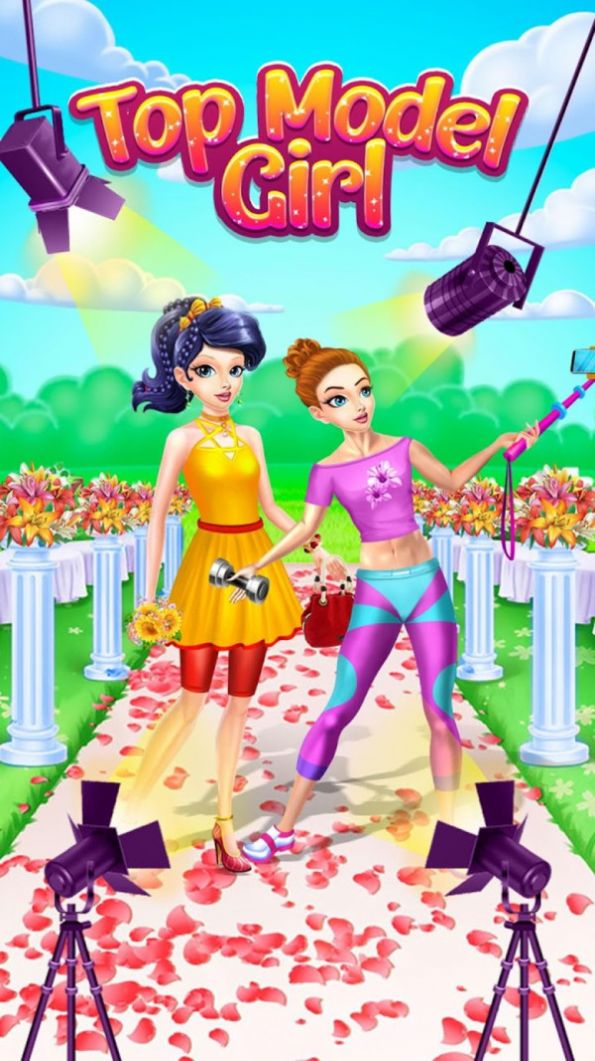 沙龙模特化妆游戏图1