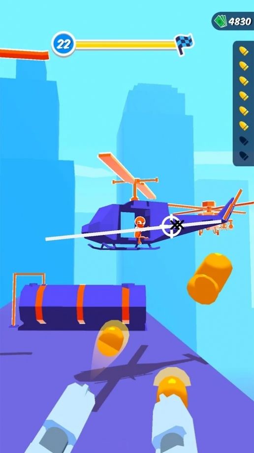 火柴人滑板枪战游戏安卓版  v0.1图4