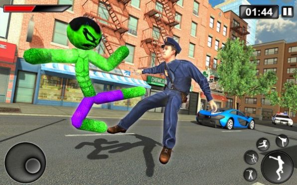 神奇的绿绳英雄游戏官方安卓版  v1.0图5