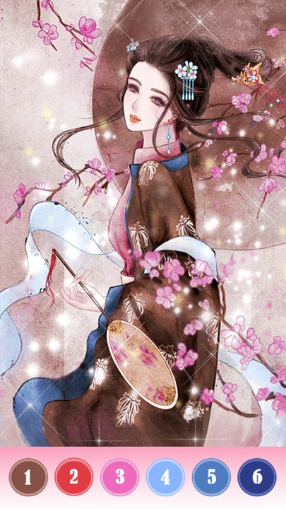 趣味数字涂色板图3