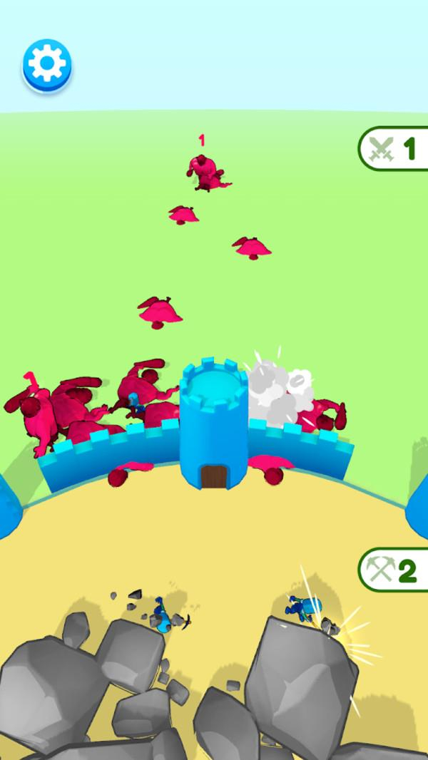 巨人城堡防御战图2