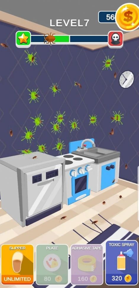 当心蟑螂游戏安卓中文版  v0.12图3