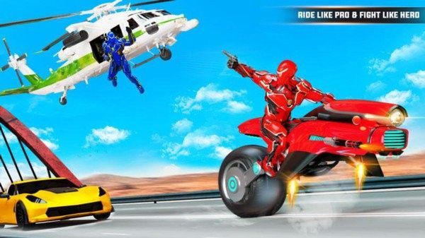 飞警自行车比赛游戏图2