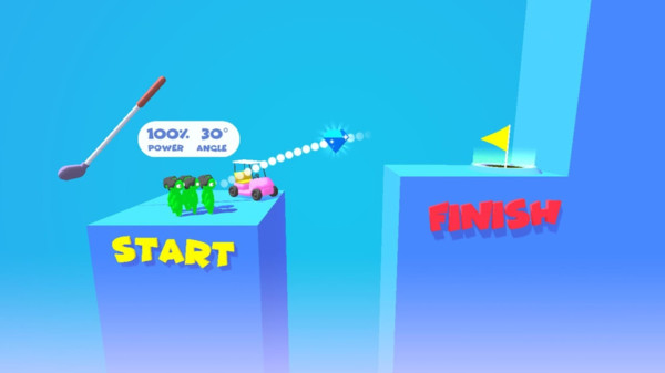 人类高尔夫游戏图1