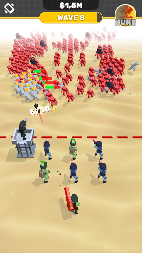 军队冲冲冲金币安卓版  v1.0图2