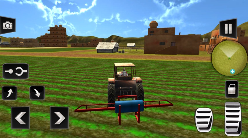 农场镇拖拉机模拟器游戏手机版  v1.1.3图2