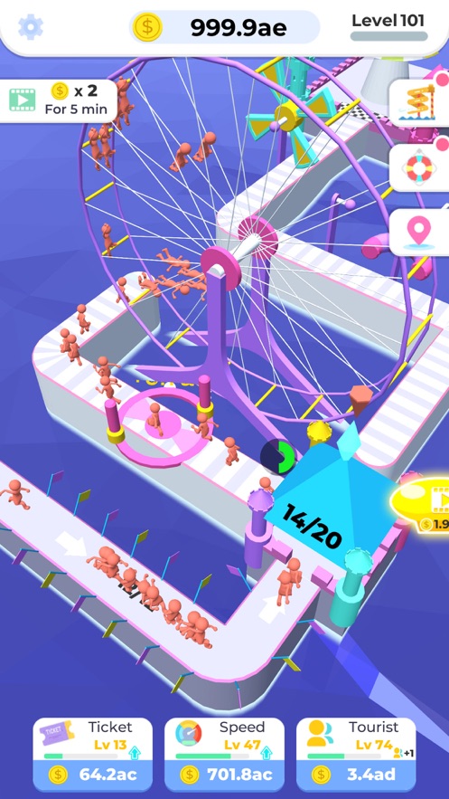 模拟水上闯关游戏图4