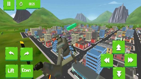 城市直升机出租车游戏图2