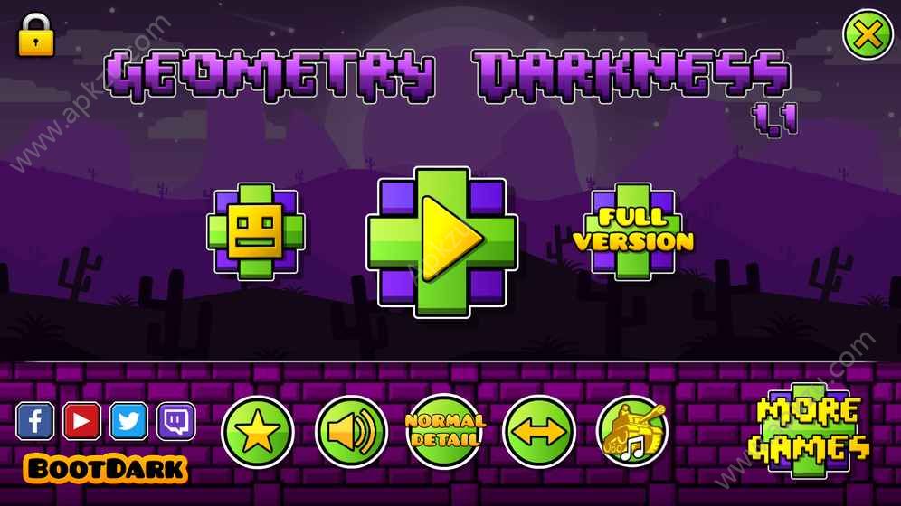 Geometry Darkness游戏下载安卓最新版（几何黑暗）  v1.0.99图1