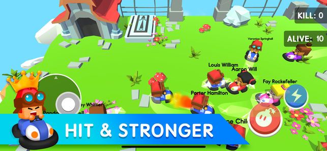 Bumper Kart.io游戏中文安卓最新版（保险杠卡丁车大作战）图片1