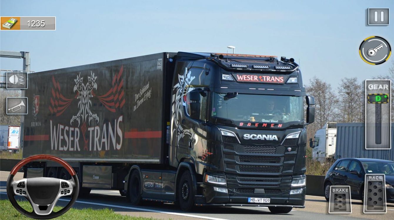 模拟欧洲卡车驾驶中文手机版下载  v1.0图4