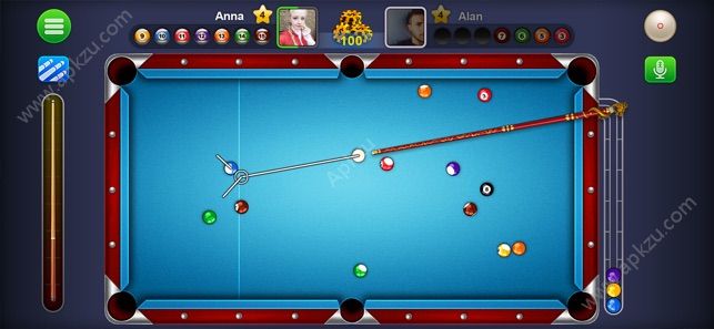 欢乐桌球3D金币钞票安卓版  v1.0图1