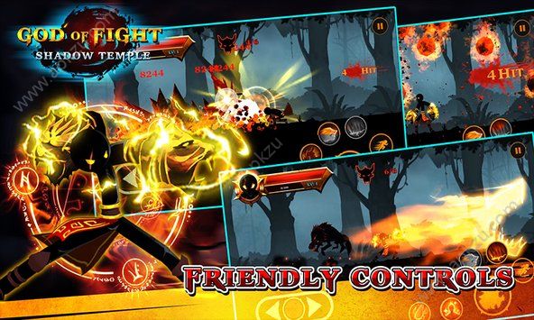 暗影神殿战斗之神金币安卓版  v1.3图3