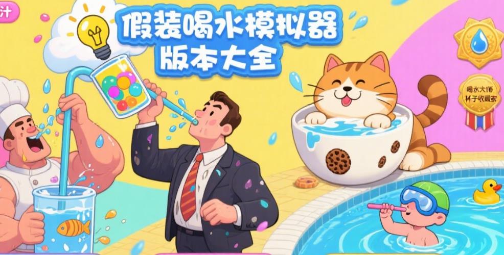 假装喝水模拟器版本大全