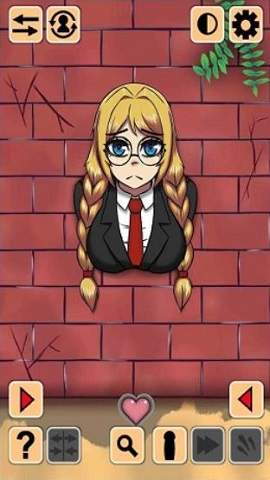 卡在墙上的女孩汉化版图4