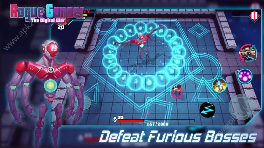 侠盗炮手像素射击游戏下载(Rogue Gunner) v1.0.7图3