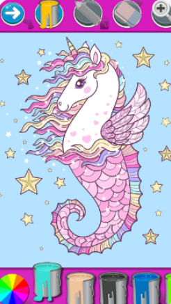 宝宝童话故事填色互动娱乐app下载  v1.0图2