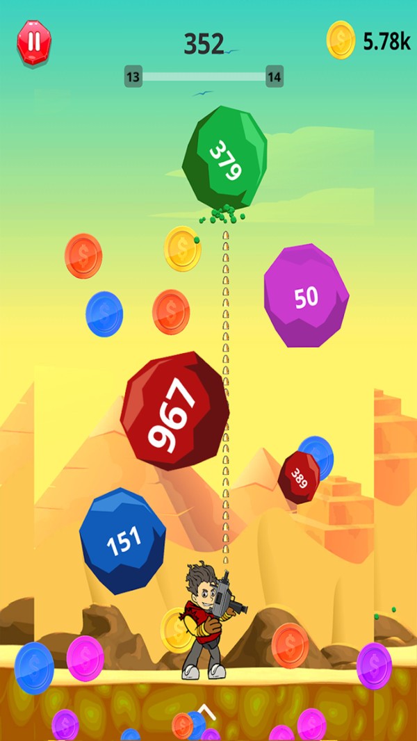 粉碎石头安卓中文版游戏最新下载 v1.0.3图1