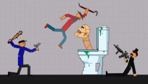 马桶人沙盒战斗安卓版图1