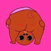 抖音绿鱼头打奥特曼表情包gif图片高清版无水印  V1.0图1