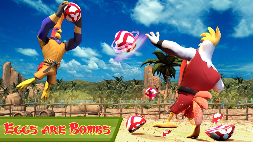 愤怒的战斗鸡游戏图1