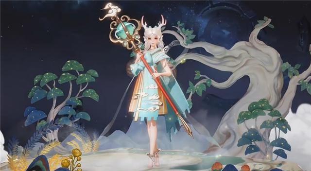 王者荣耀瑶新皮肤遇见神鹿原画图片高清版分享  v3.65.1.42图6