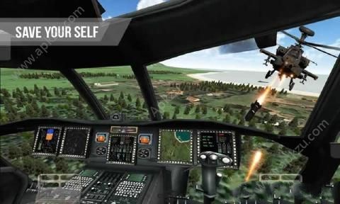 武装直升机战场模拟金币中文安卓版（Helicopter Games Bajake）  v1.3图2