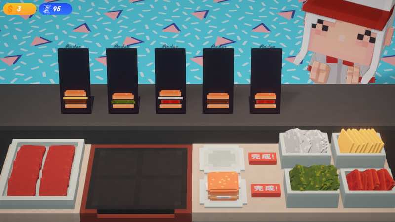 NOA汉堡店游戏图2