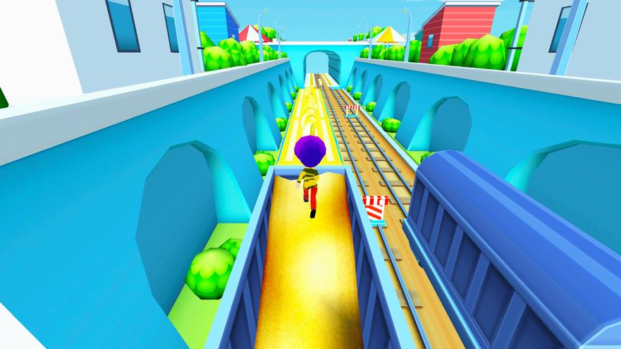 城市冲浪2020游戏安卓汉化版（Infinite City Surf 2020）  v1.0图2