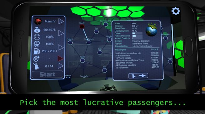 卡拉狄加巴士之旅游戏中文版 v0.1.3图3