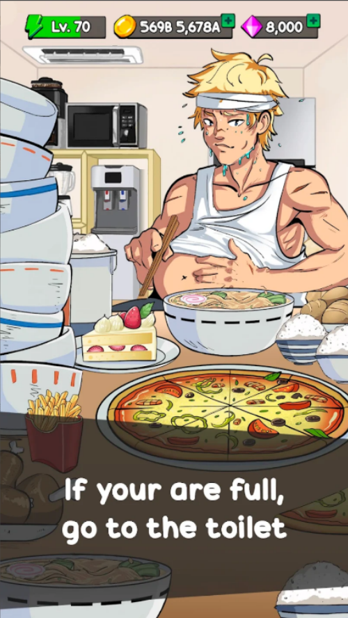 吃播培养游戏(FoodFighterClicker-Mukbang)图3