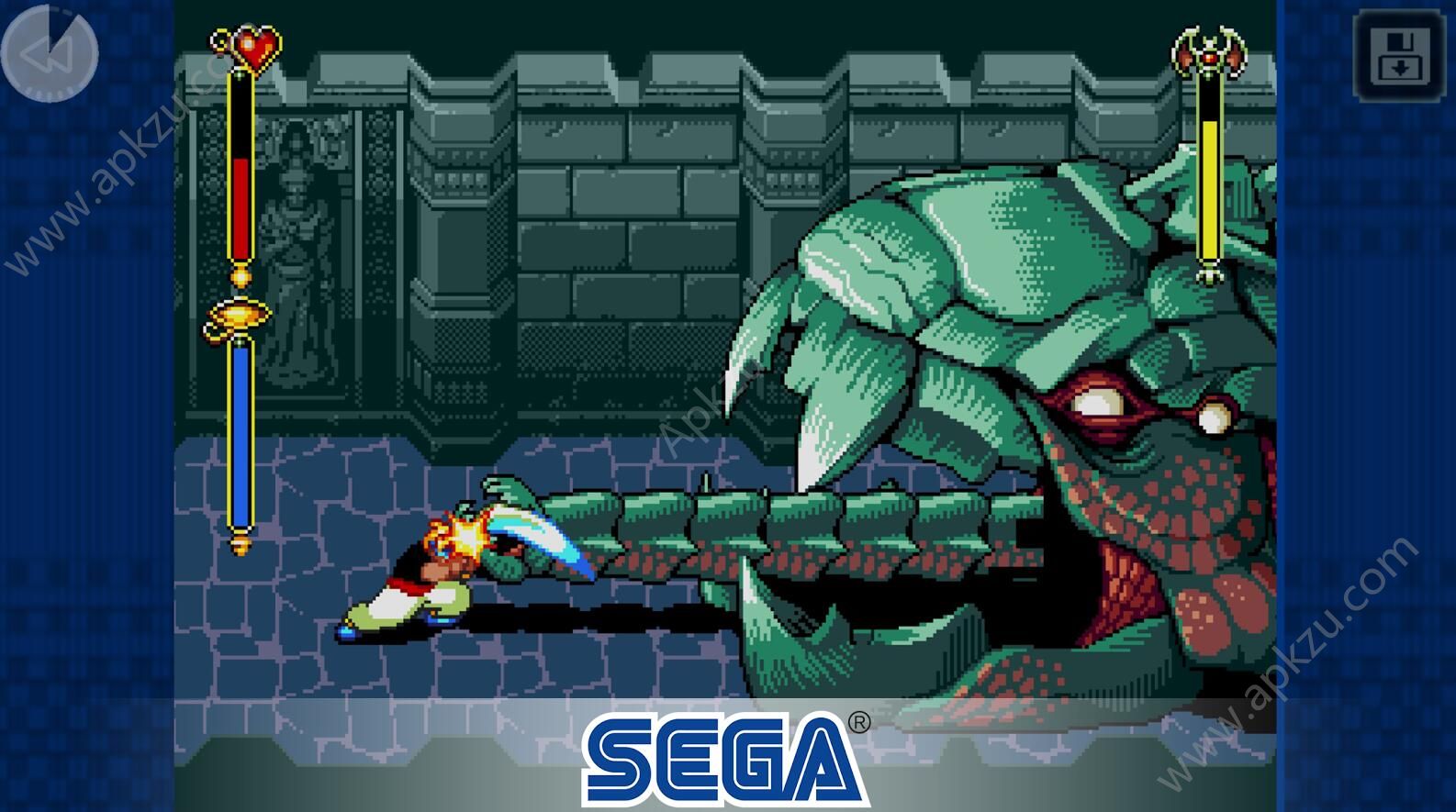 超越绿洲汉化法力安卓版（Beyond Oasis Classic）  v1.0.0图4