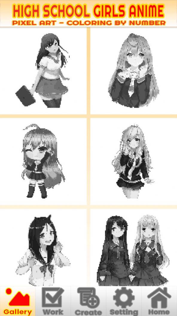 美少女涂色中文版游戏 v0.0.1图4