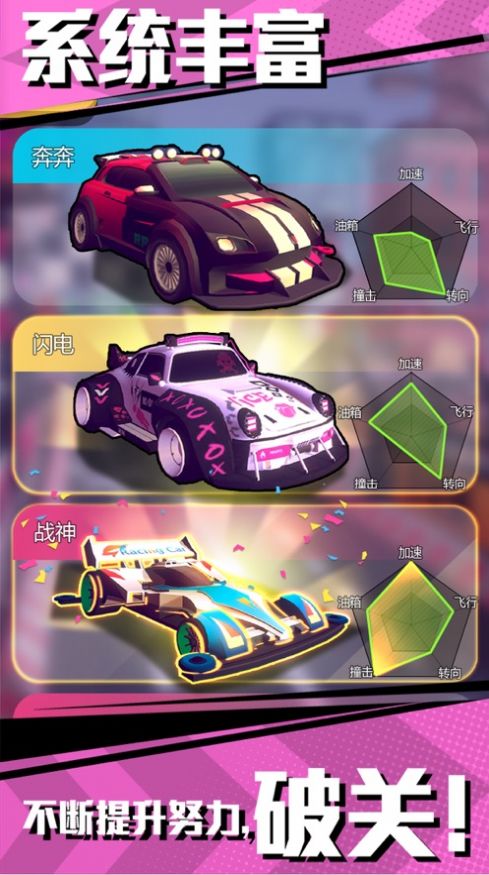 冲撞飞车金币版本最新安卓版  v1.0图1