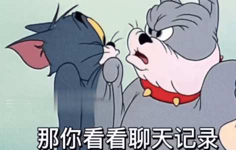 如果我没回你信息那你看看聊天记录表情包gif动图图3