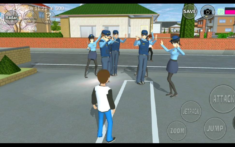 樱花校园更新了警局合集