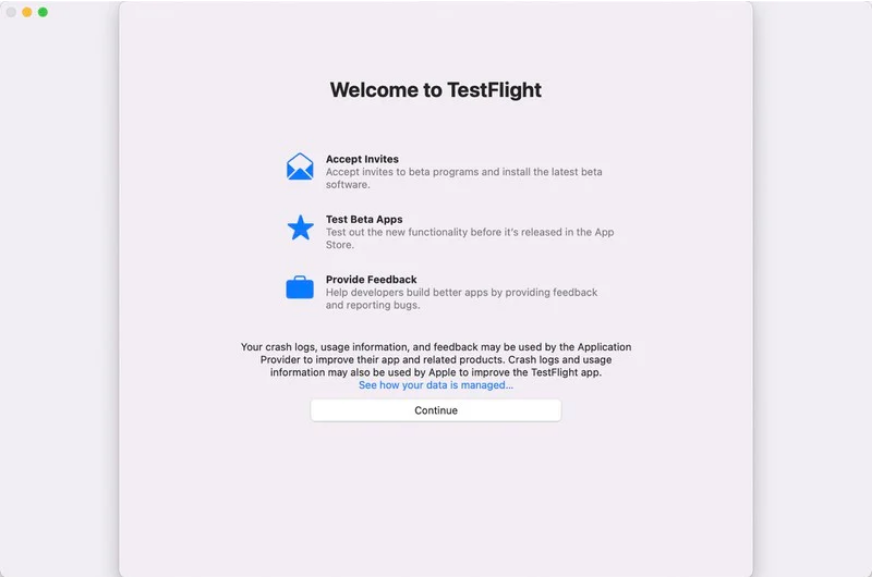 苹果TestFlight macOS版Beta测试版图3
