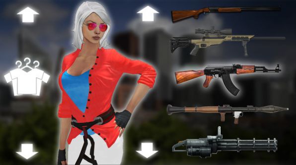 真实女孩街头模拟游戏最新手机版  v1.05图2