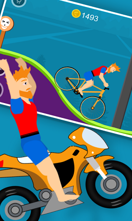 独轮车特技安卓官方版游戏  v1.9图3