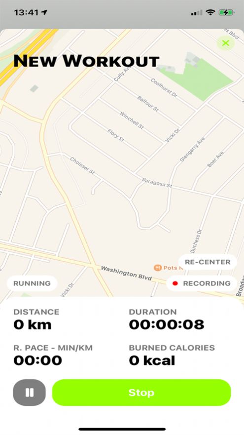 EveryDayGoRun运动记录app下载  v1.0图1