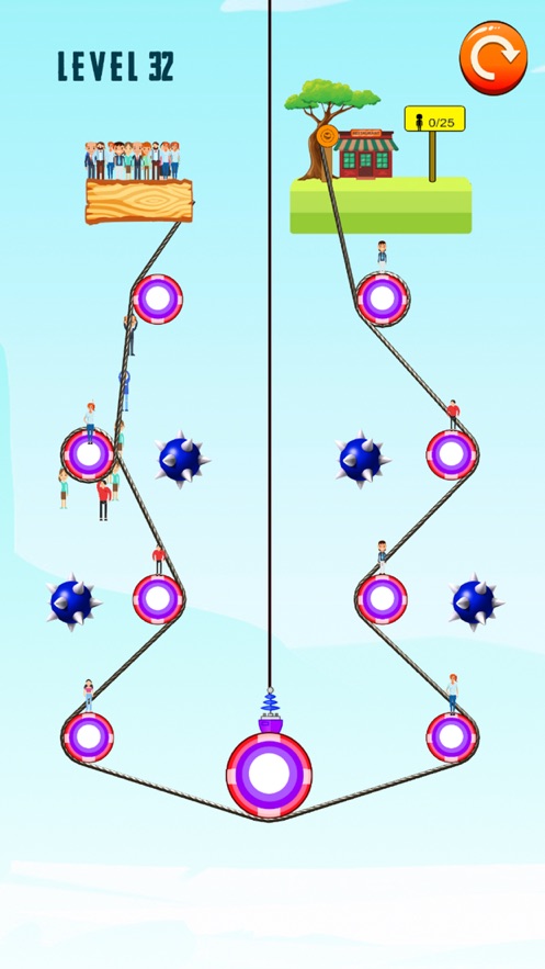 绳索救援英雄游戏图2