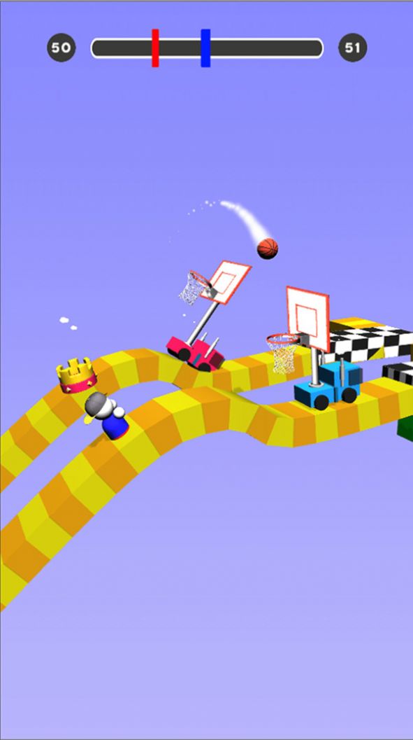 画个篮球快跑游戏官方安卓版  v1.0图1