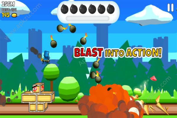 炸药骑士金币中文安卓版  v1.0.3图1